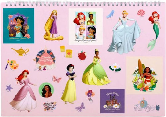 Gim Drawing Pad Princess Create Your World 1pcs