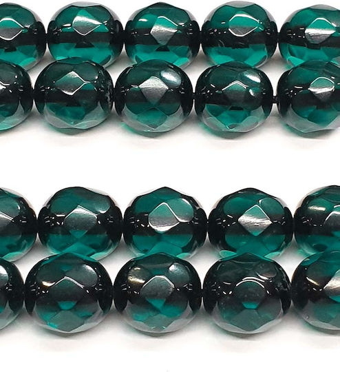 Roloi Komboloi Mastic Worry Beads with 33 Beads Green 32cm