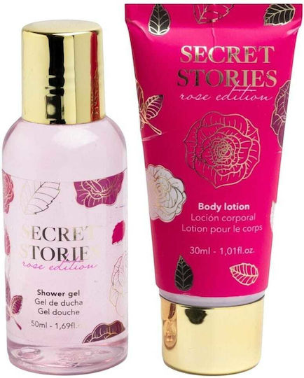 IDC Institute Secret Stories Skin Care Set for Body Cleaning 2pcs