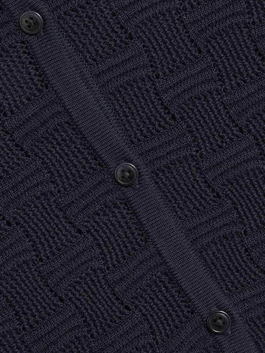Γυναικεία Πλεκτή Ζακέτα Navy