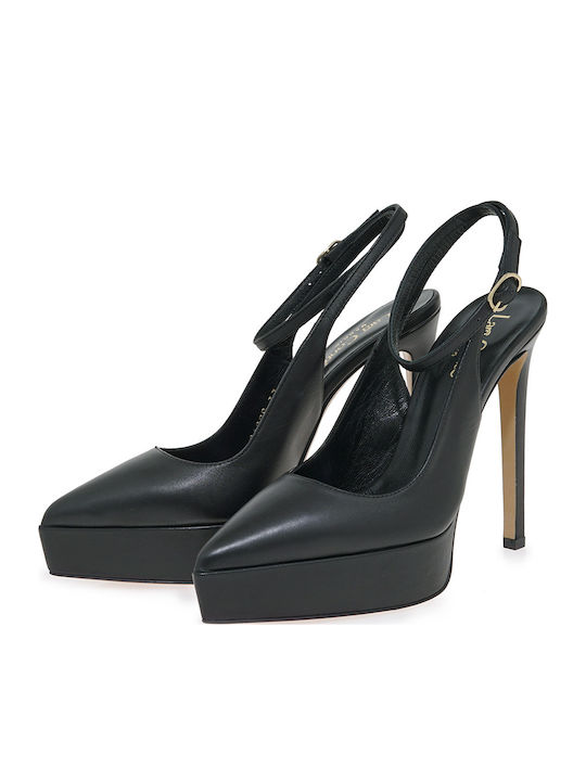 Pantofi cu toc Negre