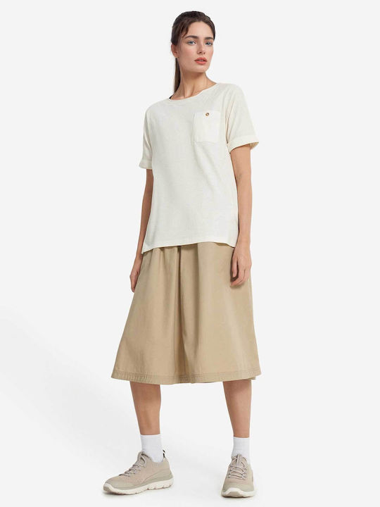 Ψηλόμεση Φούστα Beige