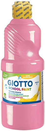 Giotto Τέμπερα Ζωγραφικής Ροζ 500ml