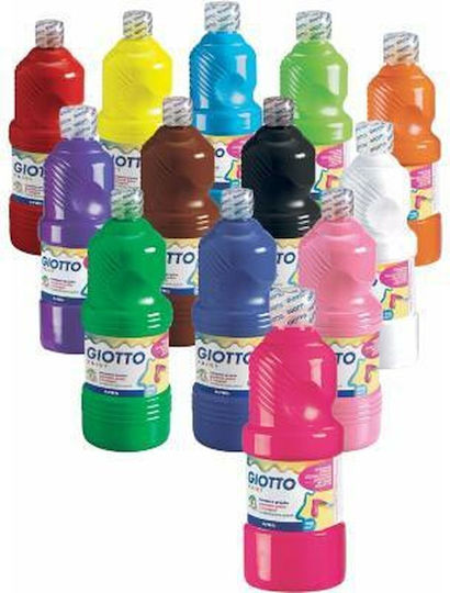 Giotto Τέμπερα Ζωγραφικής Ροζ 500ml