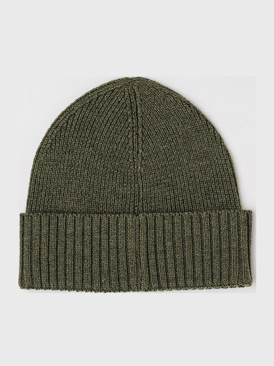 Edo Beanie Unisex Beanie Knitted in Green color