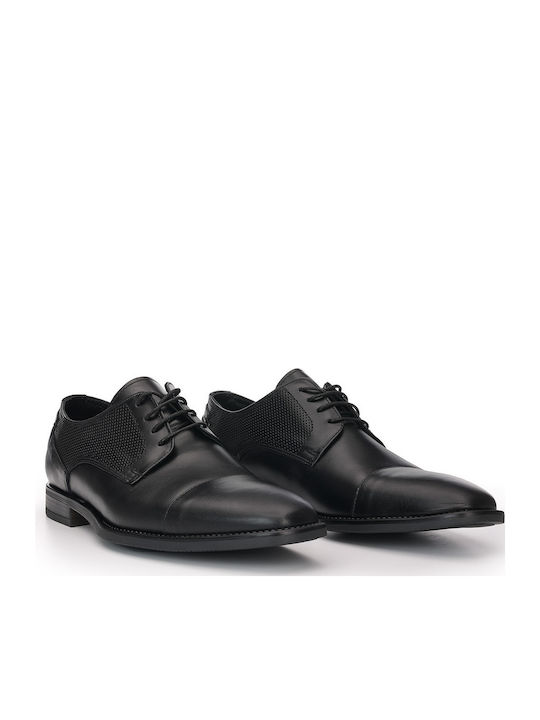 Leder Herrenschuhe Schwarz