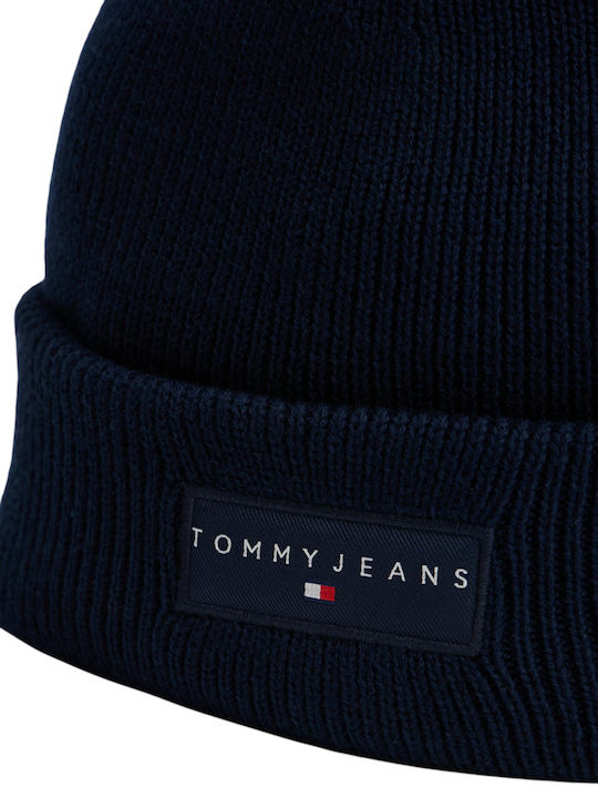 Beanie Ανδρικός Σκούφος Πλεκτός σε Navy Μπλε χρώμα