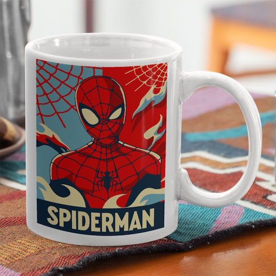 Koupakoupa Spiderman Kid Κούπα Κεραμική 330ml Koupakoupa Spiderman Kid Κούπα Κεραμική 330ml