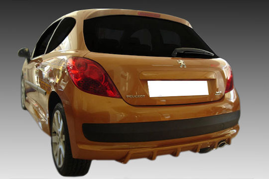 Motordrome Дифузер за Автомобили Отзад Съвместим с Peugeot 207 2006