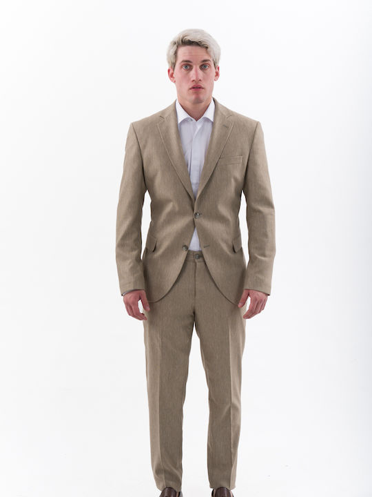 Men's Summer Suit Camel