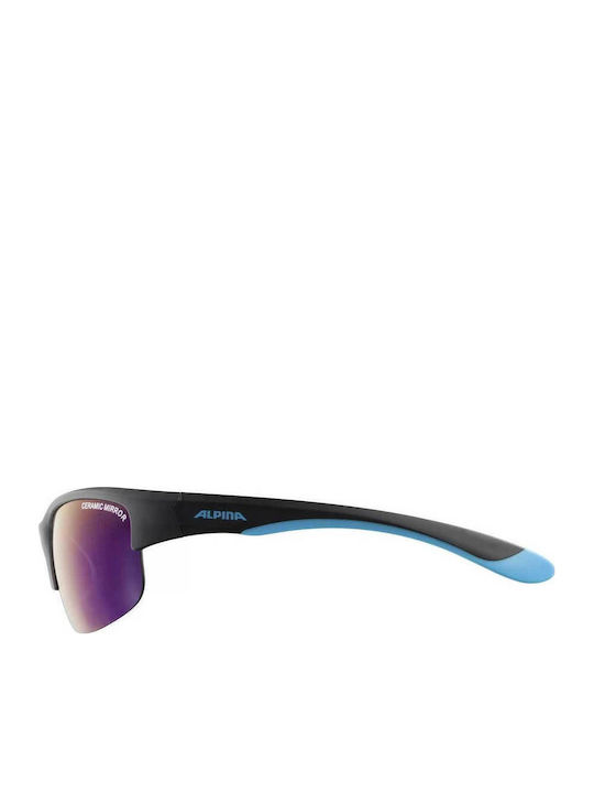 Alpina Flexxy Sportliche Kinder-Sonnenbrillen Schwarze