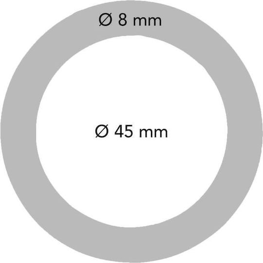 Steel Power Tools Metal Cockring Пръстен Петел Металик Сребрист