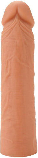 Hidden Desire Inferno Penis Sleeve Liquid Silicone 20 Cm Μπεζ