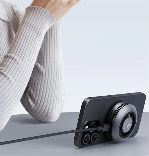 Aukey Ασύρματος Φορτιστής Qi2 15W Γκρι (LC-G10 MagFusion)