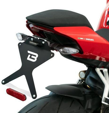 Barracuda Foldable Motorcycle License Plate Holder