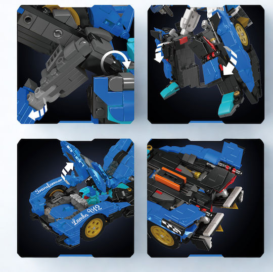 Mould King Τουβλάκια 2in1 Lambo V12 για 8+ Ετών 998τμχ
