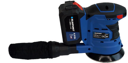 Blaupunkt Battery Powered Eccentric Sander 125mm Battery 18V with Suction System T-MLX59486