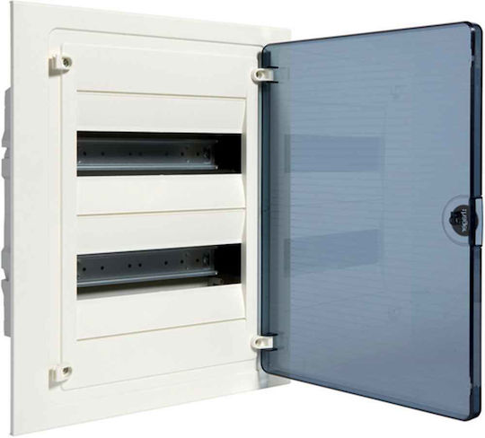 Hager Golf Walled 12-Elements Fuse Box with 2 Rows W352xH418xD72mm