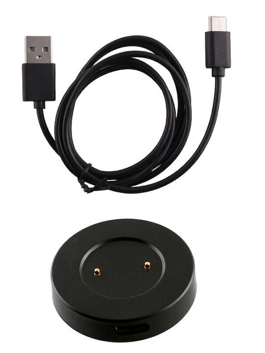 Volte-Tel Charging Base With USB Cable Wearable Charger Blackς