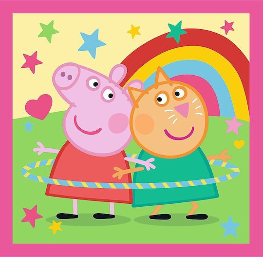 Trefl Пъзел 3-в-1 Peppa Pig Peppa Friends Общо 106 Части 34873