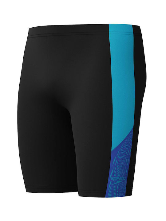 Speedo 00301015334 Bărbătesc Costum de Baie de Competiție Jammer pentru Înot Negru