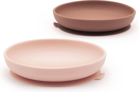 Ekobo Baby Food Plate made of Silicone Orange