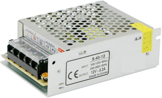 Eurolamp LED-Netzteil IP20 Leistung 40W mit Ausgangsspannung 12V