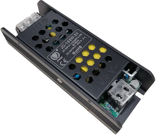 Home Lighting Τροφοδοτικό LED IP20 Ισχύος 100W με Τάση Εξόδου 24V