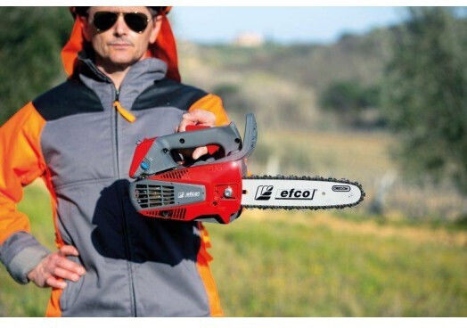 Efco MTT 2500 Pruning Gasoline Chainsaw 2.6kg with Blade 25.4cm and Easy Start