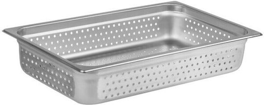 GTSA Perforated Stainless Steel Gastronorm GN1/1 H100mm