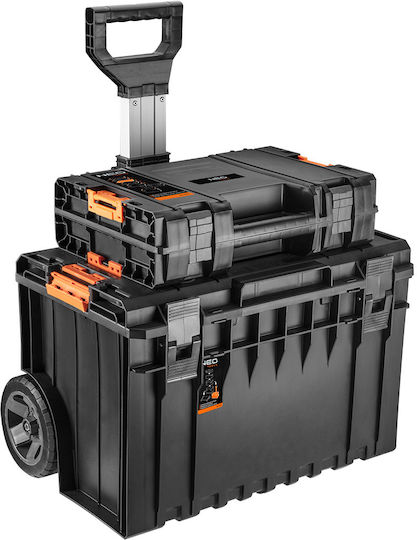 Neo Tools Tool Case Plastic with Foam Dimensions: W44.8xD32.2xH12.6cm