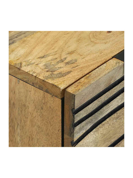 Συρταριέρα Κρεβατοκάμαρας Coffee 60x33.5x75cm