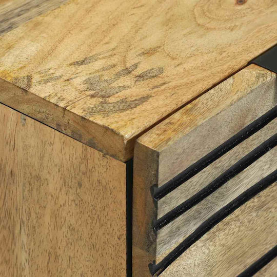 Συρταριέρα Κρεβατοκάμαρας από Μασίφ Ξύλο 60x33.5x75εκ.