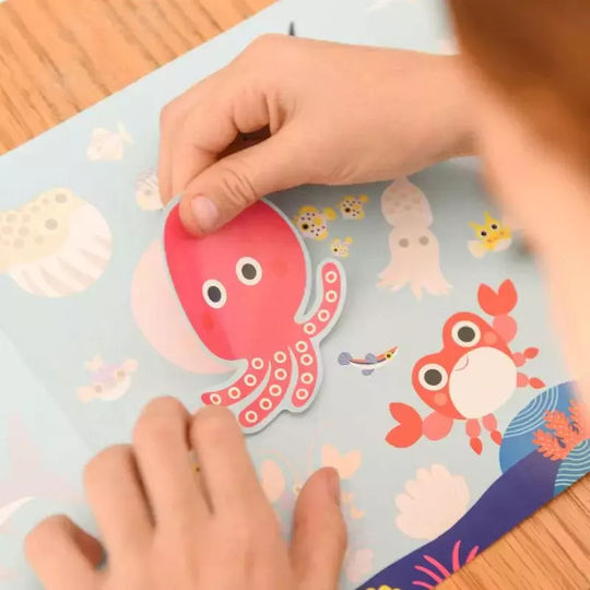 Poppik Sticker Box 100 Αυτοκόλλητα Άγρια Ζώα
