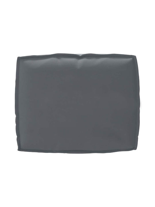 vidaXL Palette Bench Cushion with Backrest Anthracite 2 pcs 50x50 cm