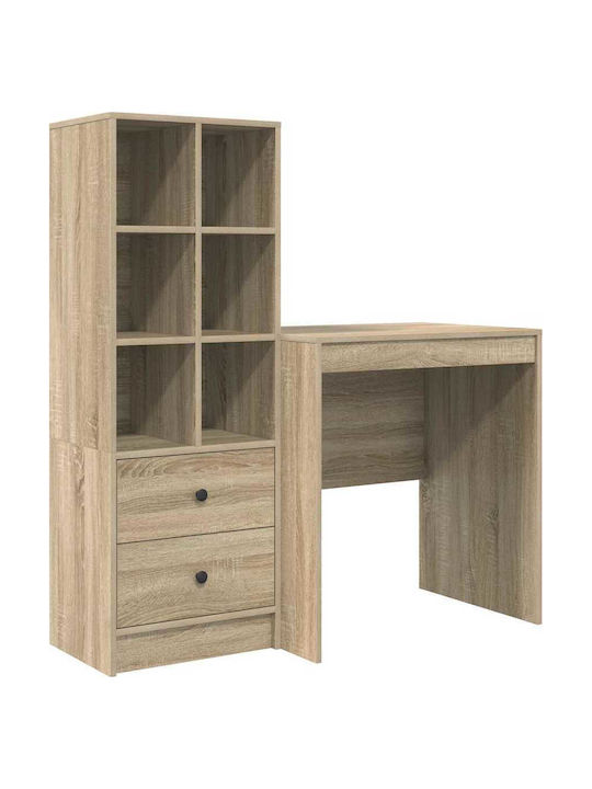 Γραφείο Ξύλινο Καφέ 70x50x76εκ.