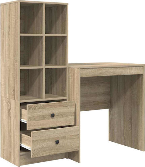 Wooden Desk Sonoma Oak 70x50x76cm