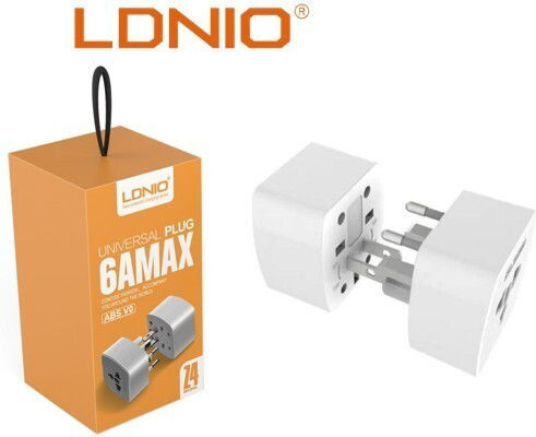 Ldnio Z4 220V Αντάπτορας Πρίζας από Universal σε Universal