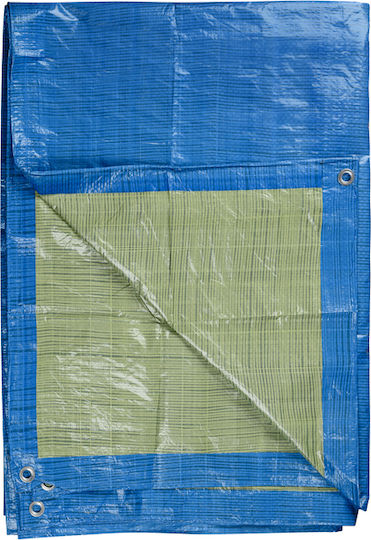 Krausmann Waterproof Tarpaulin 65gr/m² 4x5m. Light Type Green