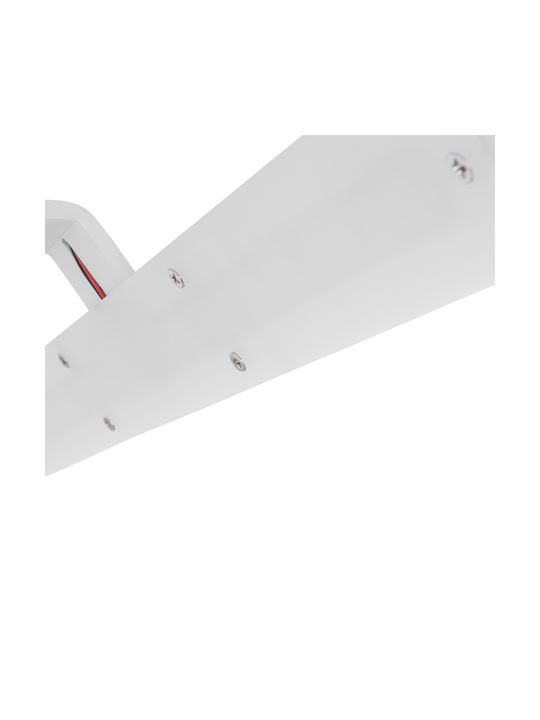 GloboStar Mirror Modern Wall Lamp with Integrated LED and Natural White Light 42x5x15cm