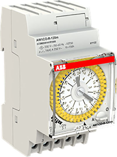 Abb Analog Time Delay Relay Weekly with Backup 150 Hours