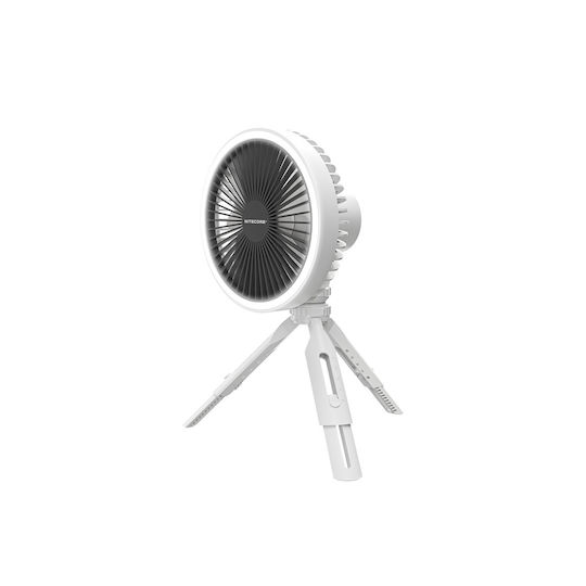 NiteCore NEF10 USB Rechargeable Fan 4W 10.000 mAh Fan White