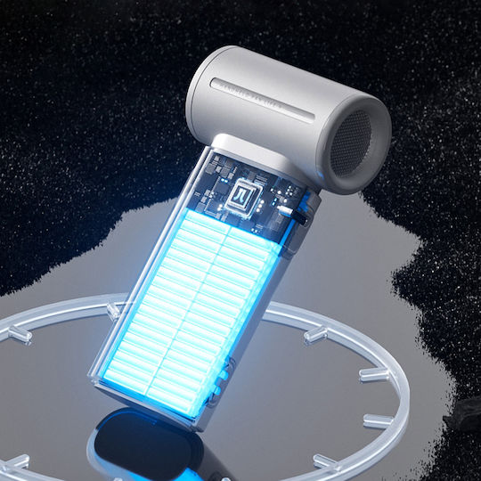 JisuLife Ανεμιστηράκι Χειρός USB Χωρίς Πτερύγια 7W Γκρι