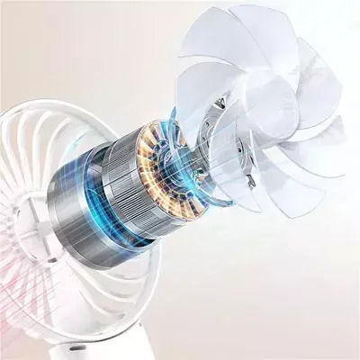 Portable Fan W10 White Oem