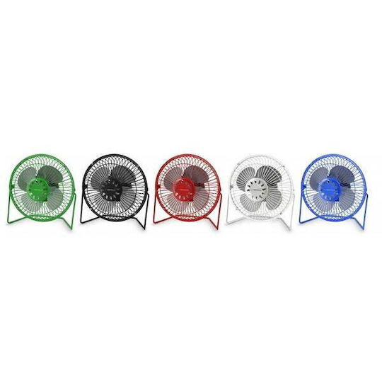 Esperanza USB Office/Home Rotating Fan White Yugo White EA149W