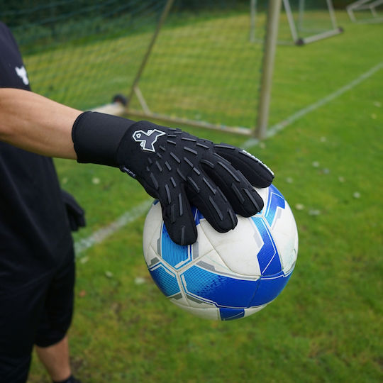 Fearless Goalkeepers Wolf X Torwarthandschuhe Erwachsene & Kinder Schwarz