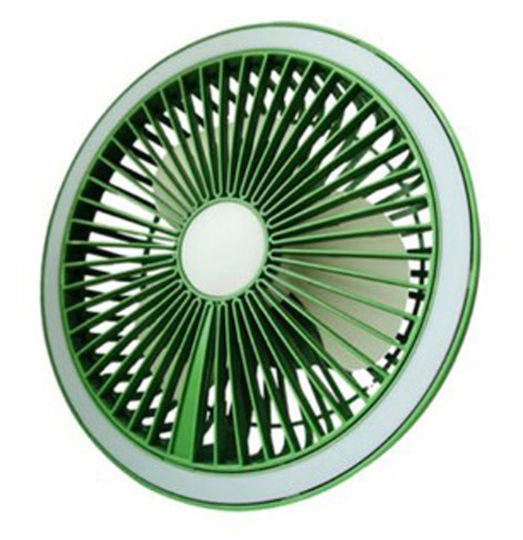 Spring JD-F11 USB Rechargeable Fan 5W Green