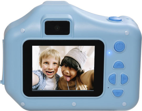 Denver KPC-1370 Compact Φωτογραφική Μηχανή 48MP με Οθόνη 2.8" και Ανάλυση Video Full HD (1080p) Θερμικής Εκτύπωσης Μπλε