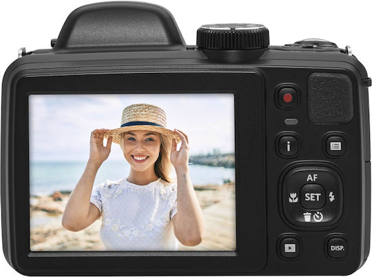 Kodak Astro Zoom AZ425 Compact Φωτογραφική Μηχανή 20MP Οπτικού Ζουμ 42x με Οθόνη 3" και Ανάλυση Video Full HD (1080p) Μαύρη