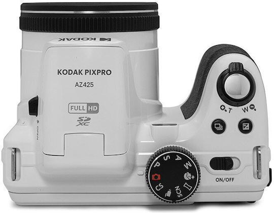 Kodak Astro Zoom AZ425 Compact Camera 20MP Full HD (1080p) Optical Zoom 42x White